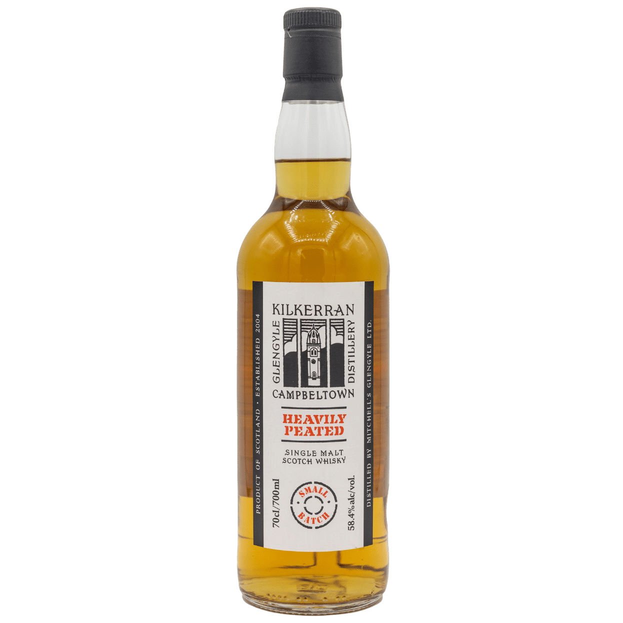 Kilkerran Heavily Peated Batch 12 58.4% -Single Malt Scotch Whisky-Single Malt Scotch Whisky-Fountainhall Wines
