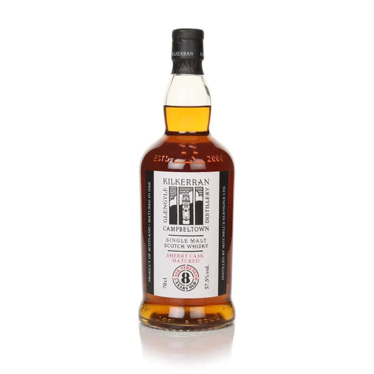 Kilkerran Sherry Matured 8 Year Old Cask Strength - Single Malt Scotch Whisky-Single Malt Scotch Whisky-610854007652-Fountainhall Wines