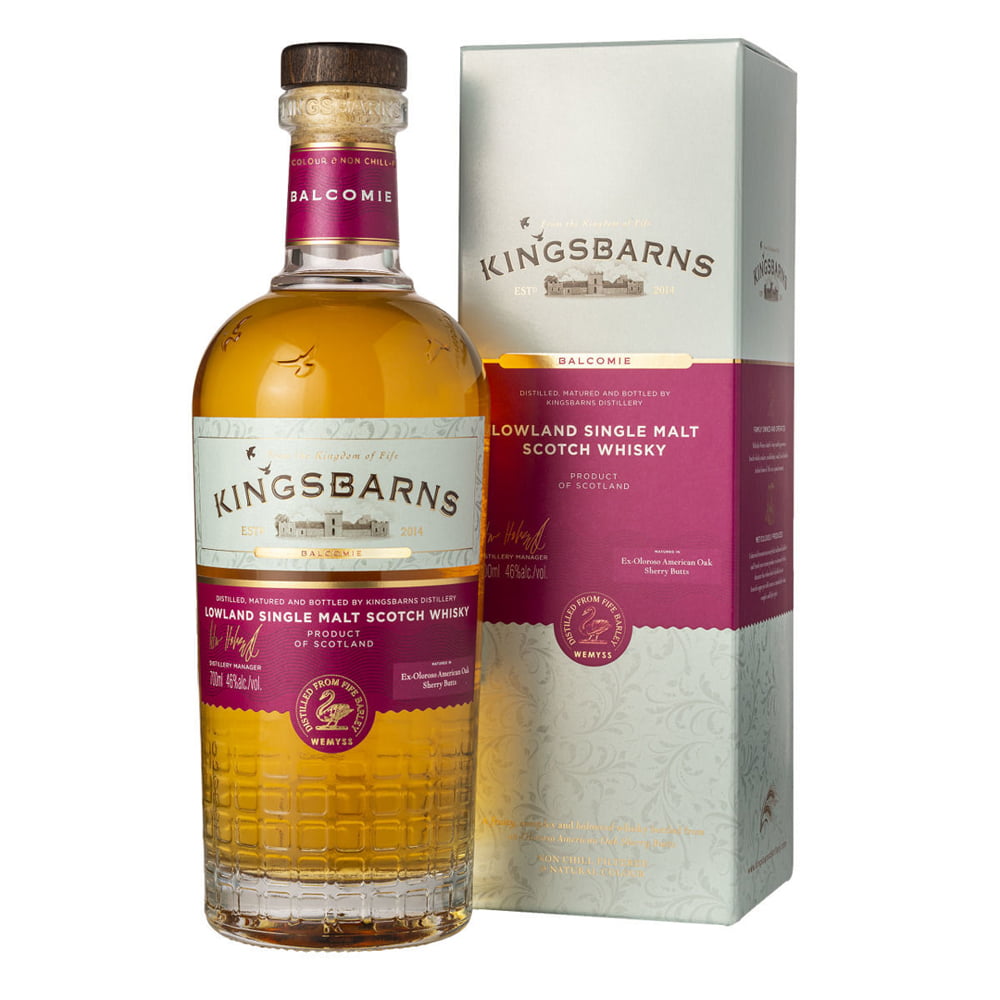 Kingsbarns Balcomie Sherry Matured - Single Malt Scotch Whisky-Single Malt Scotch Whisky-Fountainhall Wines