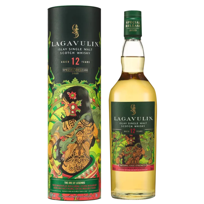 Lagavulin 12 Year Old (Special Release 2023) 56.4% - Single Malt Scotch Whisky-Single Malt Scotch Whisky-5000281073668-Fountainhall Wines