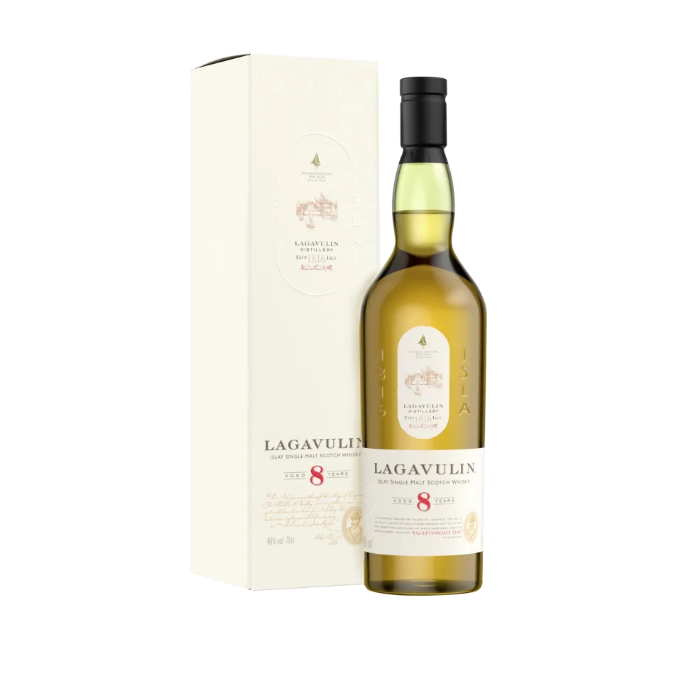 Lagavulin 8 Year Old - Single Malt Scotch Whisky-Single Malt Scotch Whisky-5000281050553-Fountainhall Wines