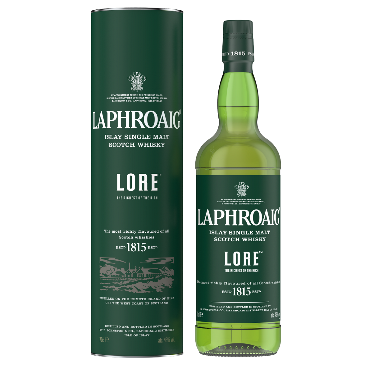 Laphroaig Lore - Single Malt Scotch Whisky-Single Malt Scotch Whisky-5010019637543-Fountainhall Wines