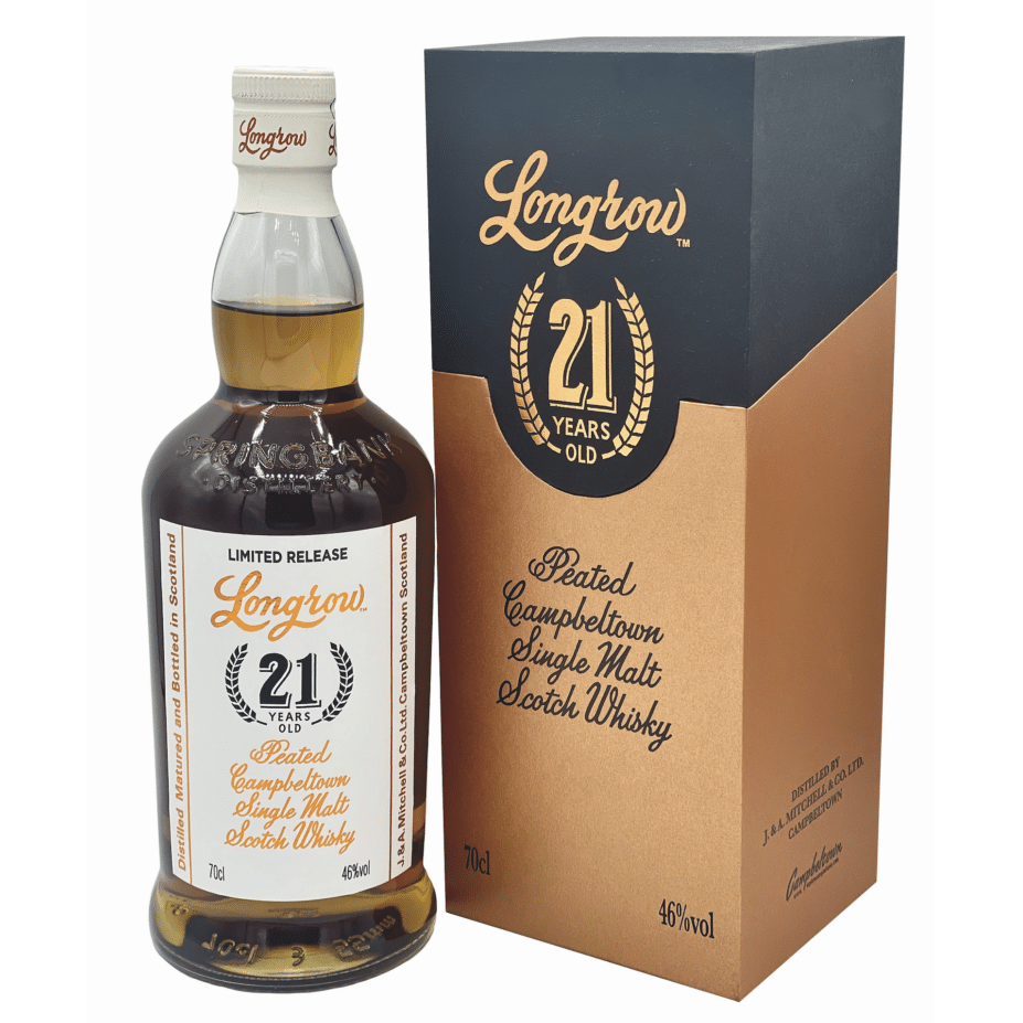 Longrow 21 Year Old - Single Malt Scotch Whisky-Single Malt Scotch Whisky-610854003869-Fountainhall Wines