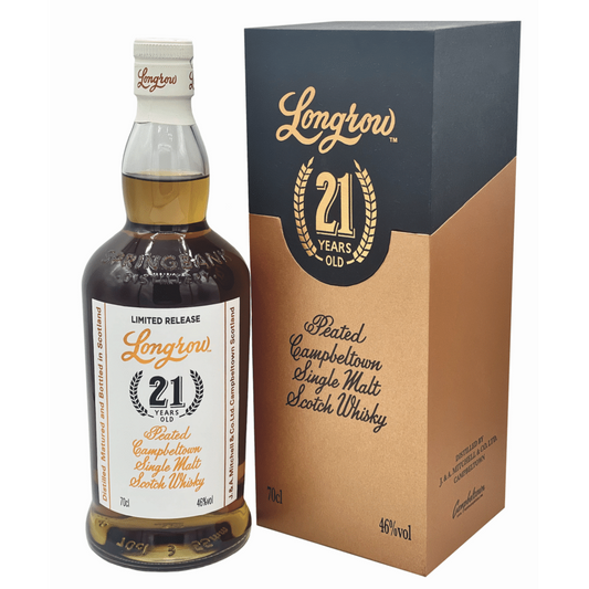 Longrow 21 Year Old - Single Malt Scotch Whisky-Single Malt Scotch Whisky-610854003869-Fountainhall Wines