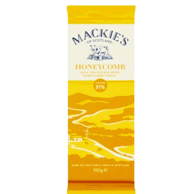 Mackie's Honeycomb Chocolate 100G-Confectionery-Fountainhall Wines
