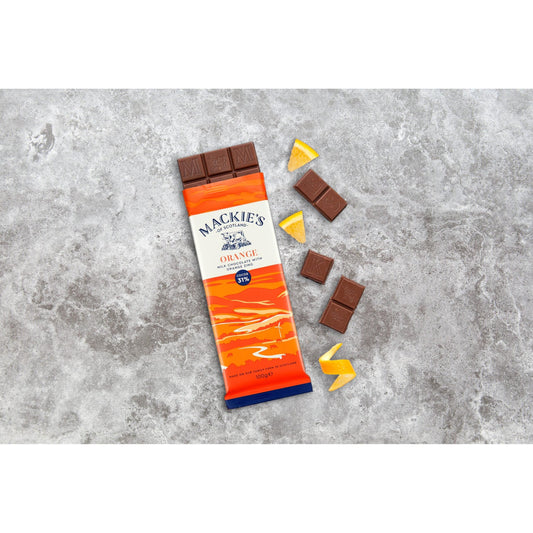 Mackie's Orange Chocolate 100G-Confectionery-Fountainhall Wines
