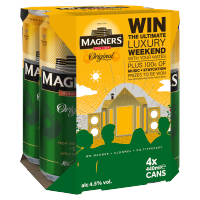 Magners Irish Cider Original 4x440ml (Price Marked £5.95)-Cider-5391516870771-Fountainhall Wines