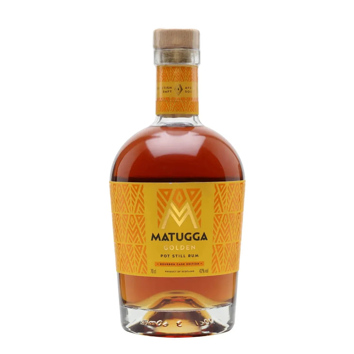 Matugga Golden Rum 70cl-Golden Rum-Fountainhall Wines