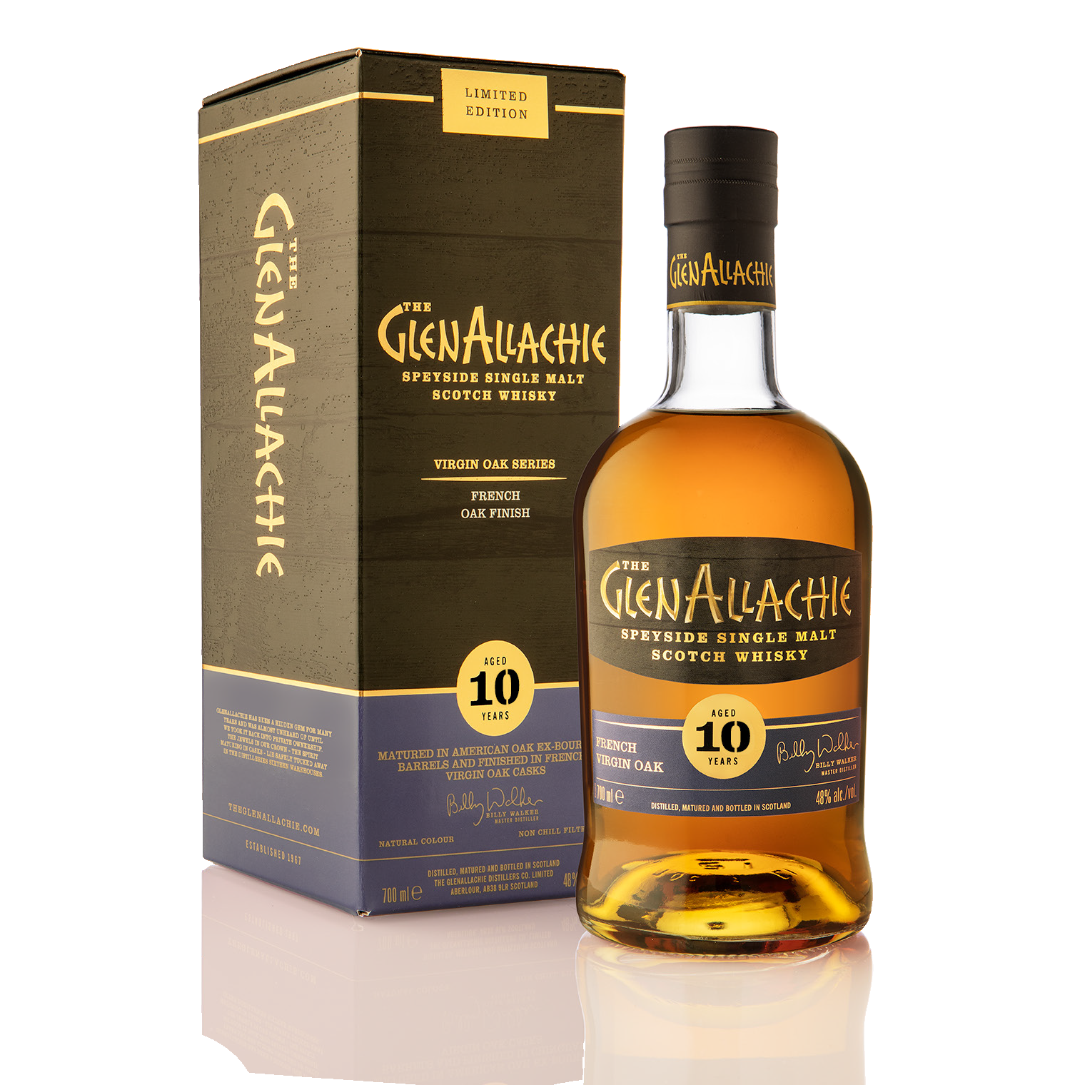 Meikle Toir - The Turbo 5 Year Old (2025 Edition) & GlenAllachie Virgin Oak Series: French Virgin Oak 10 Year Old Limited Edition - Single Malt Scotch Whisky Bundle-Fountainhall Wines