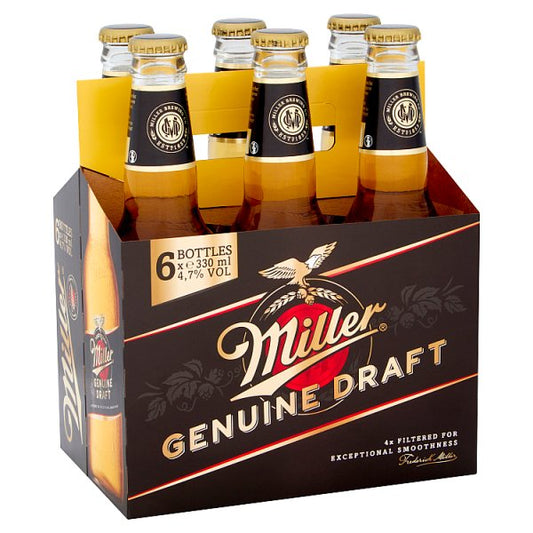 Miller Genuine Draft 6 x 330ml-World Beer-Fountainhall Wines