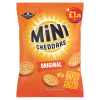 Mini Cheddars (Price Marked £1.25)-Snacks-Fountainhall Wines