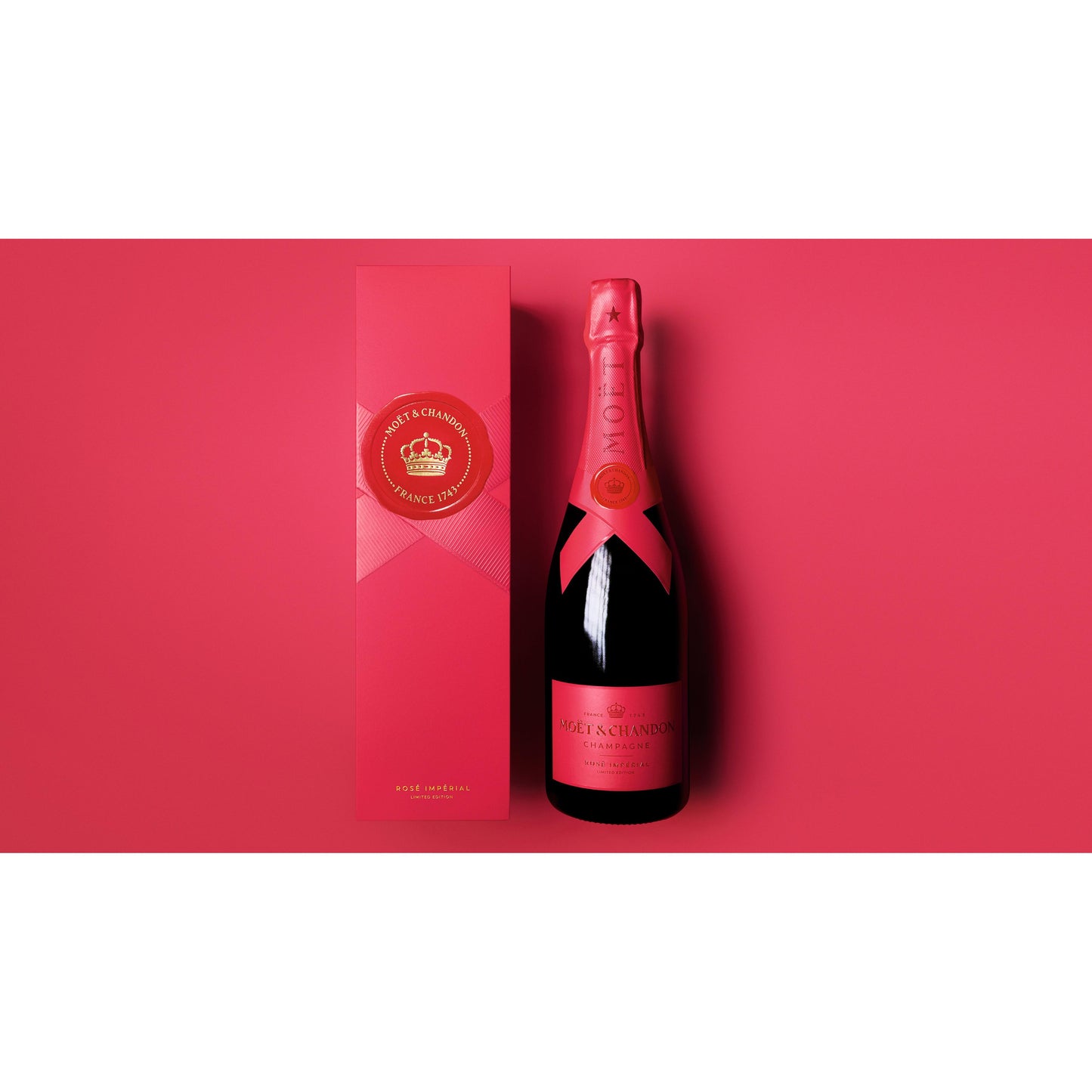 Moet & Chandon Rose Imperial NV Limited Edition 75cl Champagne-Champagne-Fountainhall Wines