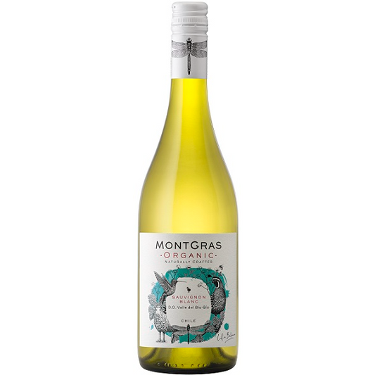 MontGras Organic Sauvignon Blanc (BIN END)-White Wine-Fountainhall Wines
