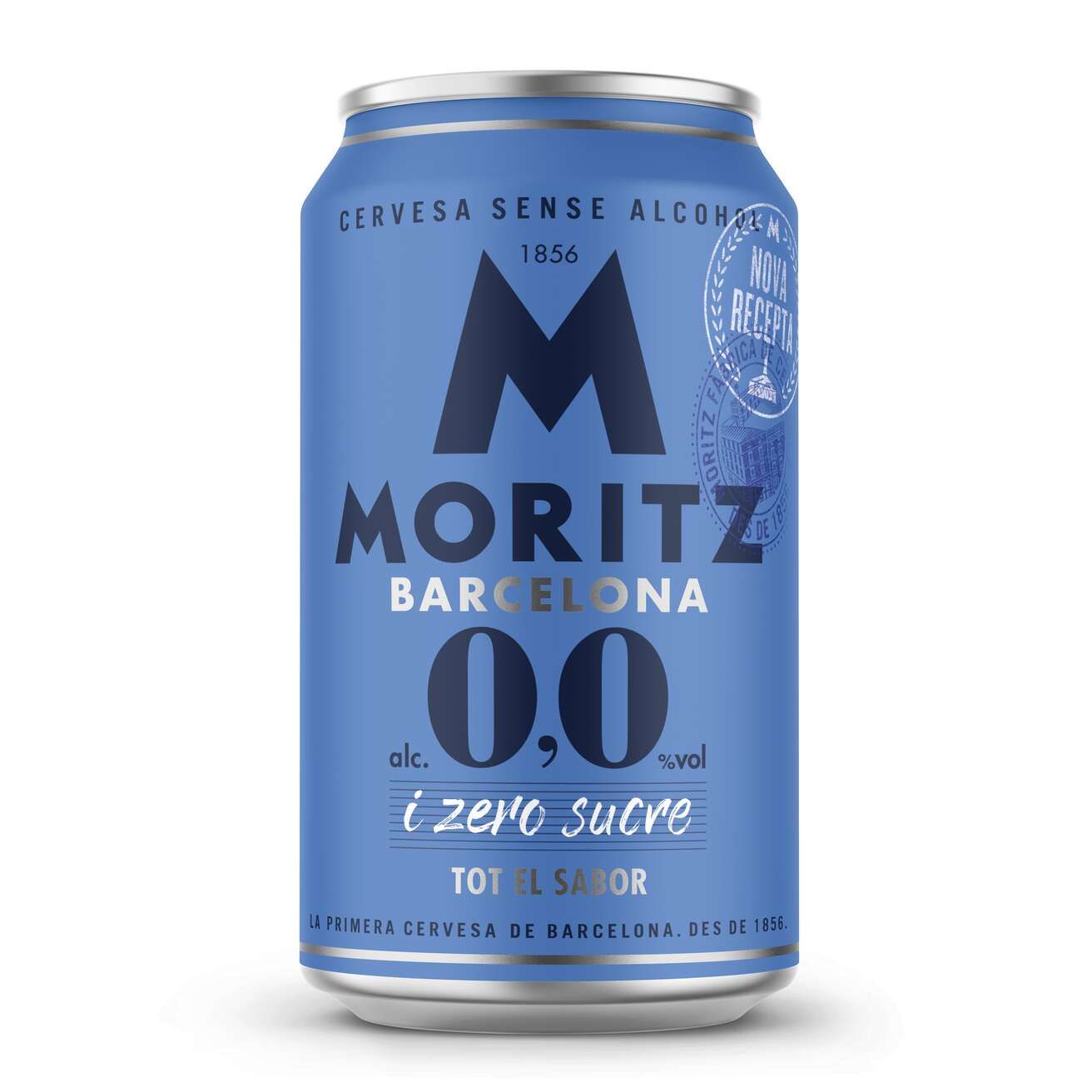 Moritz Barcelona Original Spanish Alcohol Free Lager 0.0% 330ml Can-World Beer-Fountainhall Wines