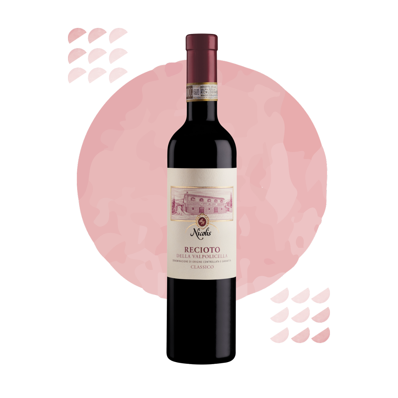 Nicolis Recioto della Valpolicella Classico 50cl-Red Wine-Fountainhall Wines