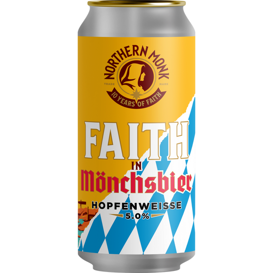 Northern Monk Faith In Monchsbier 440ml (PRE-ORDER – EXPECTED TO BE DISPATCHED EARLY TO MID SEPTEMBER)-World Beer-Fountainhall Wines