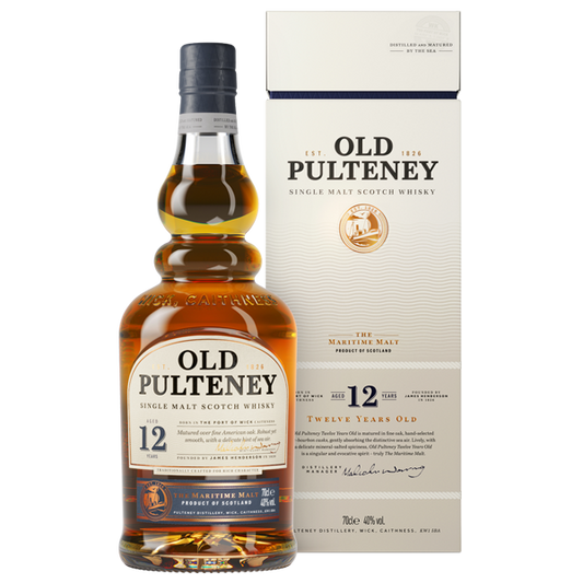 Old Pulteney 12 Year Old - Single Malt Scotch Whisky-Single Malt Scotch Whisky-Fountainhall Wines