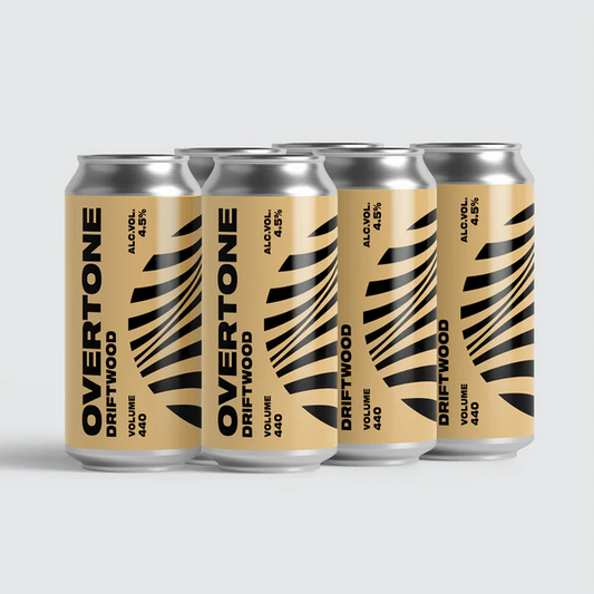 Overtone Driftwood 4.5% West Coast Pale Ale - 440ml Can-Scottish Beers-Fountainhall Wines