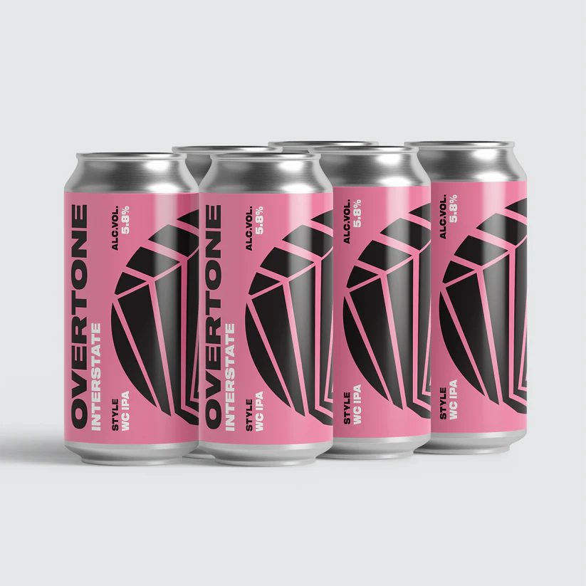 Overtone Interstate 5.5% IPA - 440ml Can-Scottish Beers-Fountainhall Wines