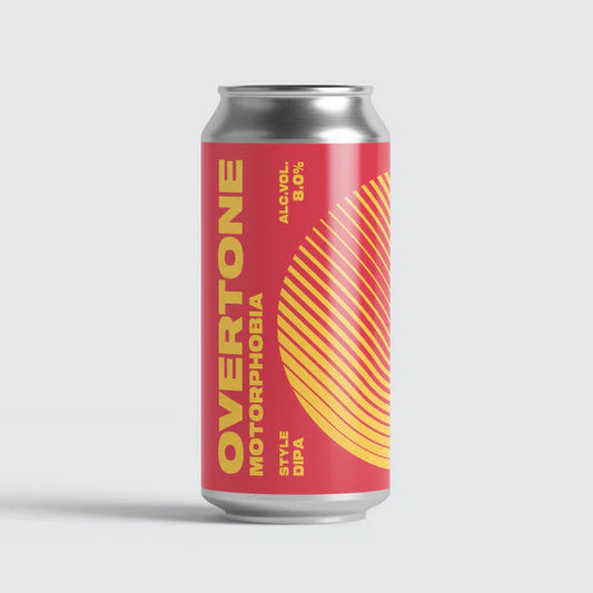 Overtone Motorphobia 8.0% DIPA - 440ml Can - Fountainhall Wines