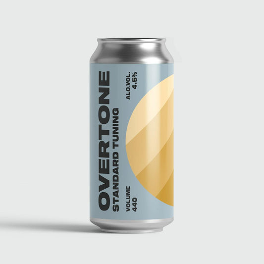 Overtone Standard Tuning 4.5% Pale Ale - 440ml Can - Fountainhall Wines