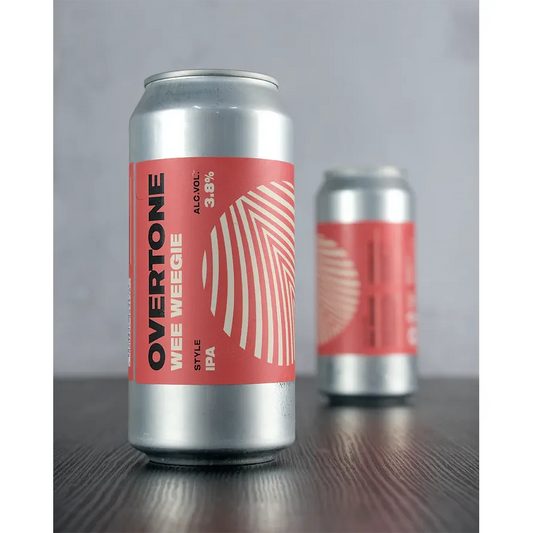 Overtone Wee Weegie IPA - 440ml Can-Scottish Beers-Fountainhall Wines