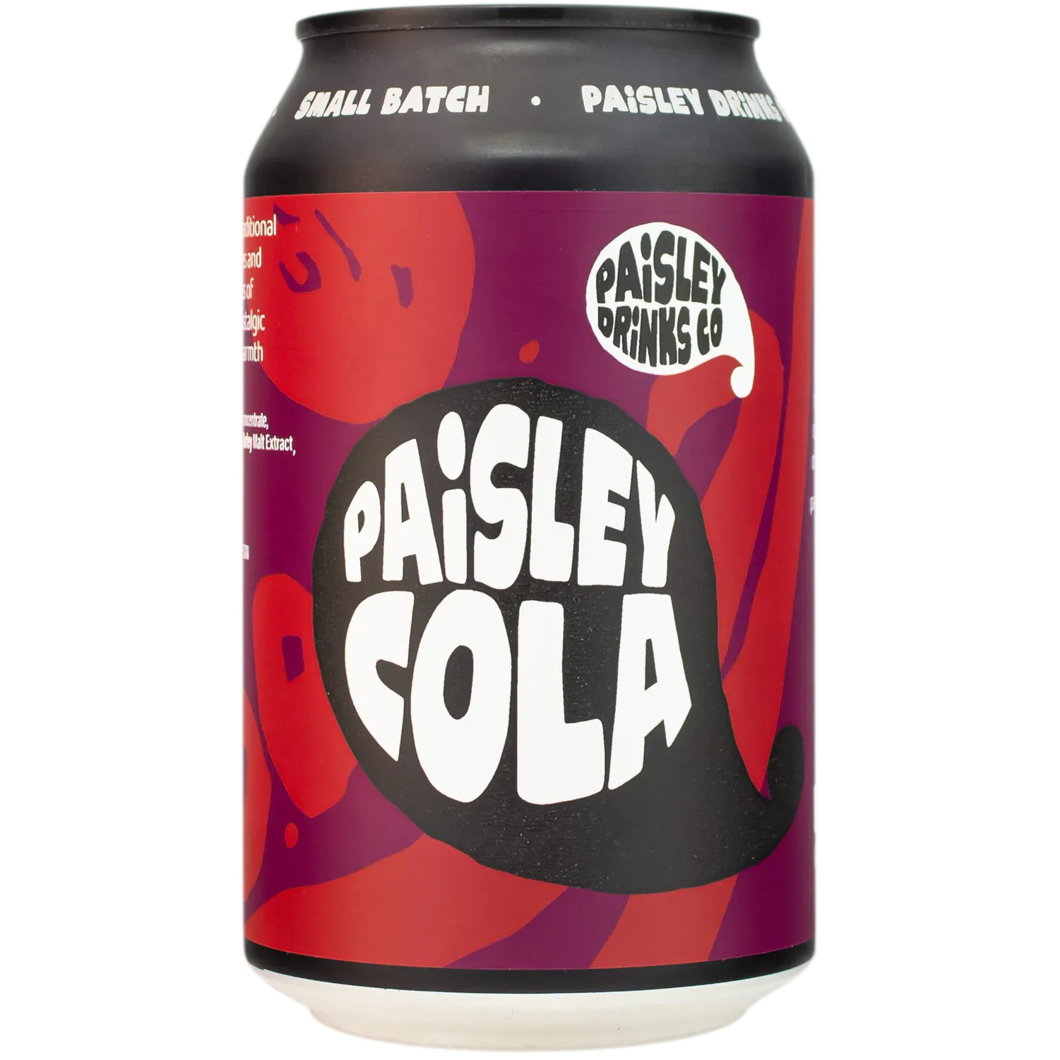 Paisley Drinks Cola 330ml Can-Soft Drink-Fountainhall Wines