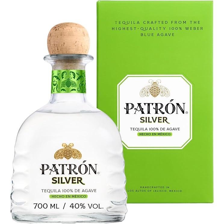 Patron Silver Tequila 70cl-Tequila-Fountainhall Wines