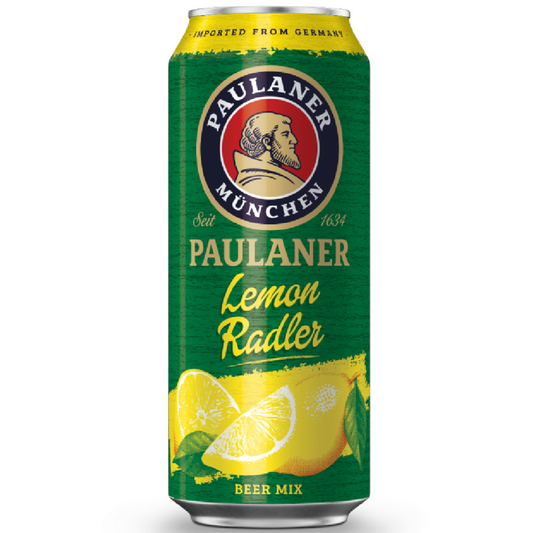 Paulaner Lemon Radler 500ml Can-World Beer-4066600219514-Fountainhall Wines