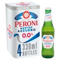 Peroni Nastro Azzurro 0.0% Alcohol Free 4x330ml-World Beer-Fountainhall Wines