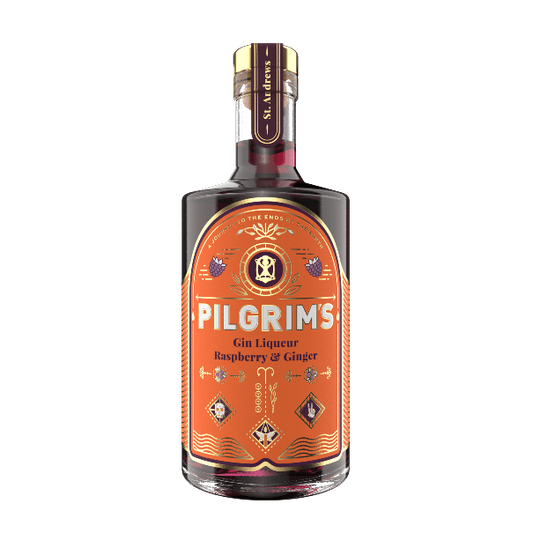 Pilgrim's Raspberry & Ginger Gin Liqueur 50cl-Gin-Fountainhall Wines