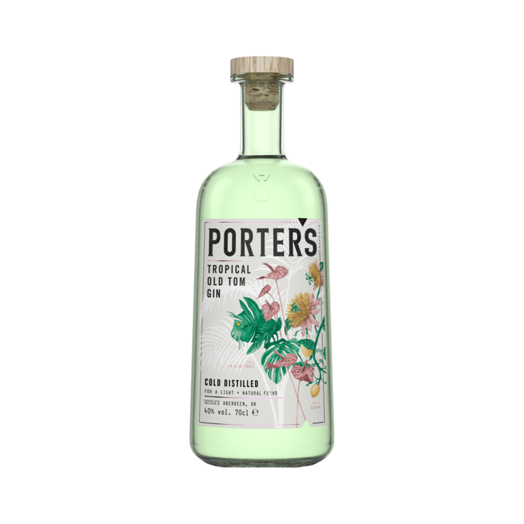 Porter's Tropical Old Tom Gin-Old Tom Gin-735850683027-Fountainhall Wines
