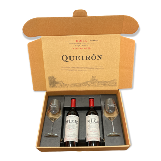 Queirón Mi Lugar Vino de Quel Rioja Gift Box-Gift Set-Fountainhall Wines