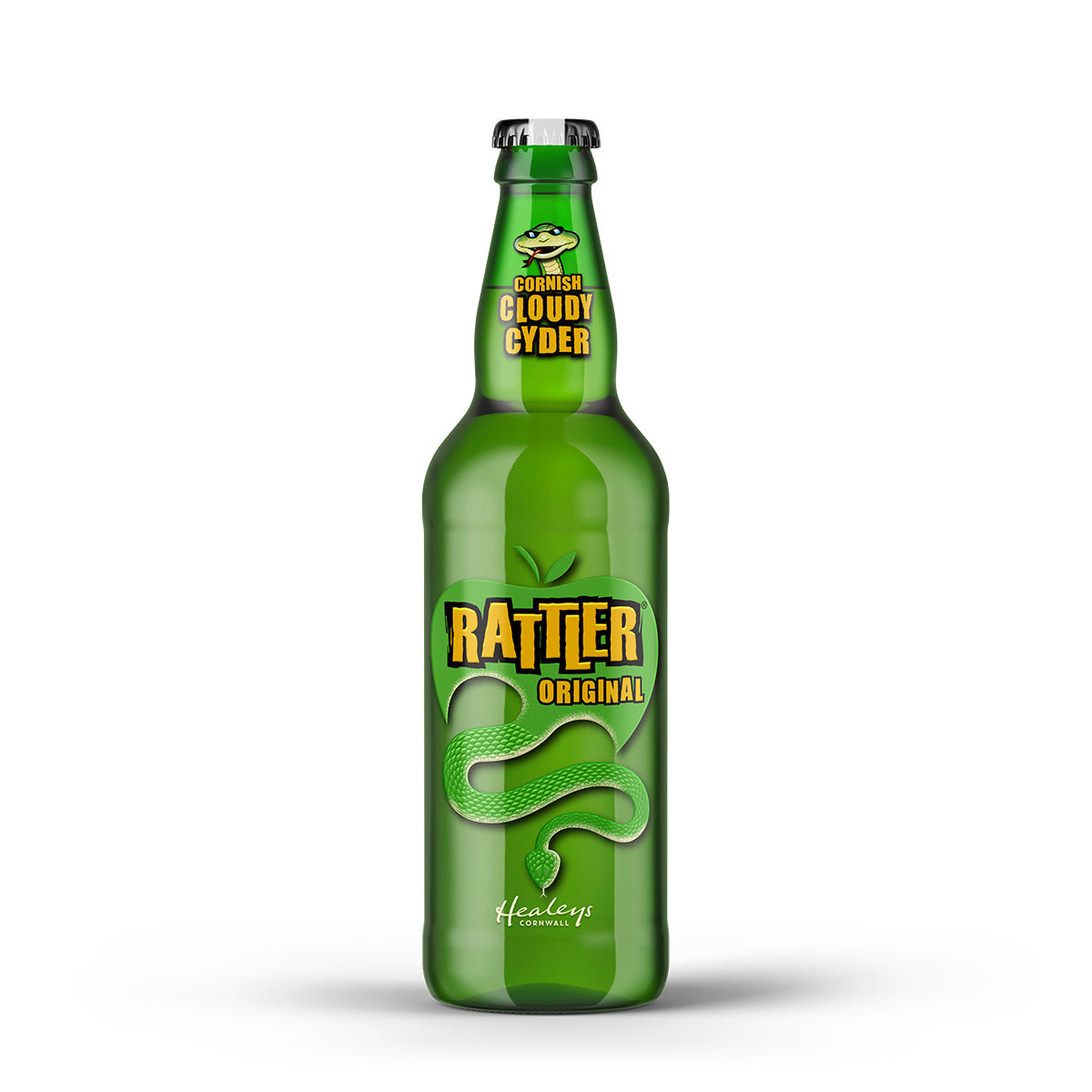 Rattler Original Cornish Cloudy Apple Cider 500ml-Cider-Fountainhall Wines