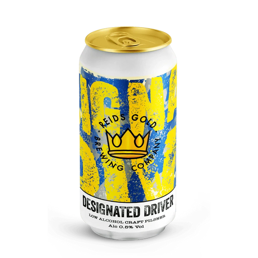 Reids Gold Designated Driver - Low Alcohol Craft Pilsner 440ml-Scottish Beers-Fountainhall Wines