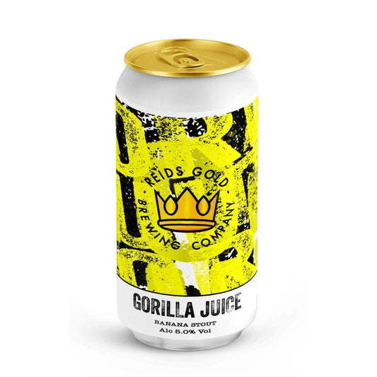 Reids Gold Gorilla Juice - Banana Stout 440ml (Best Before 30/09/24)-Scottish Beers-9503317997717-Fountainhall Wines