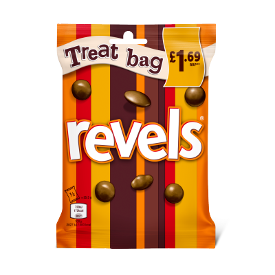 Revels Chocolate Treat Bag 71g (Price Marked £1.69)-Confectionery-Fountainhall Wines
