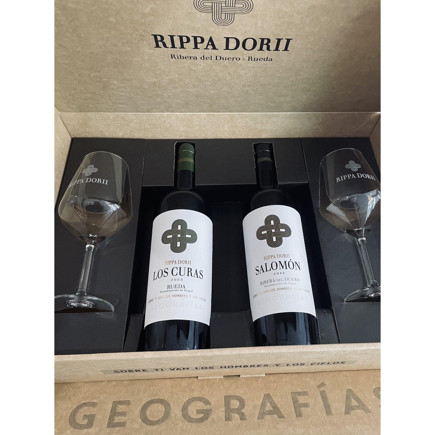 Rippa Dorii Rueda / Ribera del Duero (White/Red Gift Box) 2x75cl-Gift Set-Fountainhall Wines