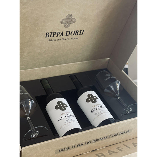 Rippa Dorii Rueda / Ribera del Duero (White/Red Gift Box) 2x75cl-Gift Set-Fountainhall Wines