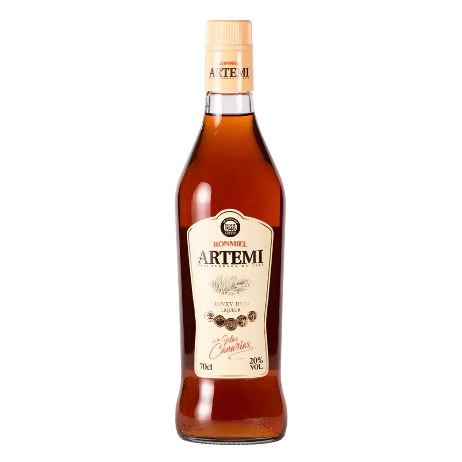 Ron Miel Canario Artemi Honey Rum Liqueur 70cl-Liqueurs-Fountainhall Wines