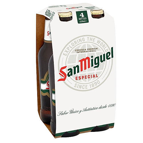 San Miguel 4x330ml-World Beer-Fountainhall Wines
