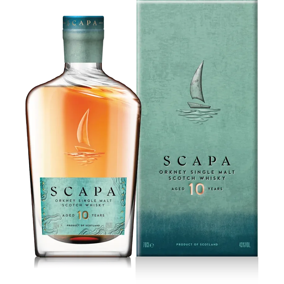 Scapa 10 Year Old - Single Malt Scotch Whisky-Single Malt Scotch Whisky-Fountainhall Wines