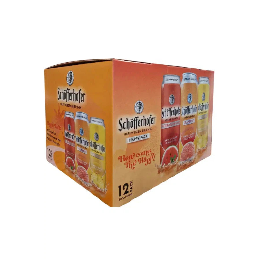 Schofferhofer Happy Pack 12x500ml Can-World Beer-Fountainhall Wines