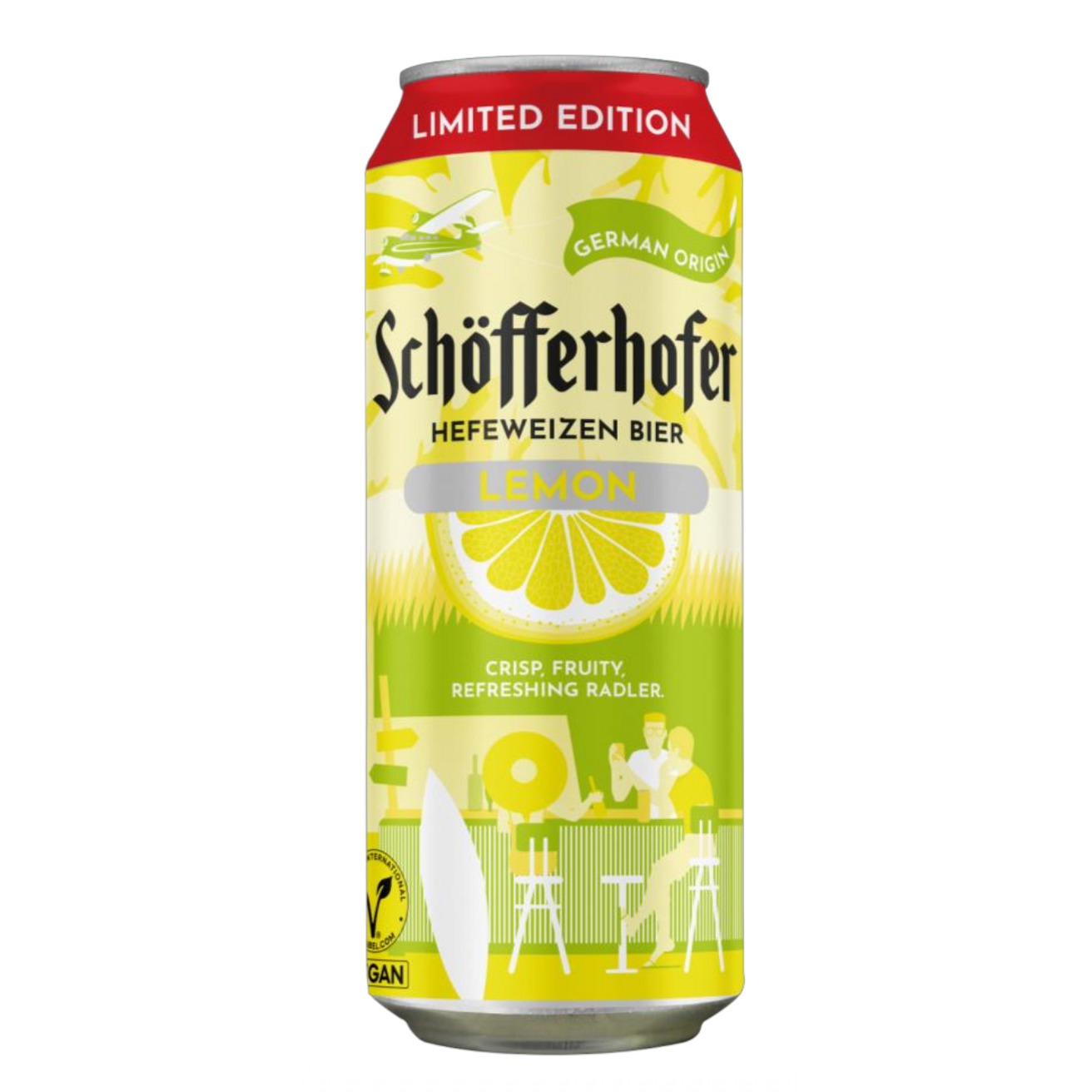 Schofferhofer Lemon 2.5% 500ml Can (Limited Edition)-World Beer-Fountainhall Wines