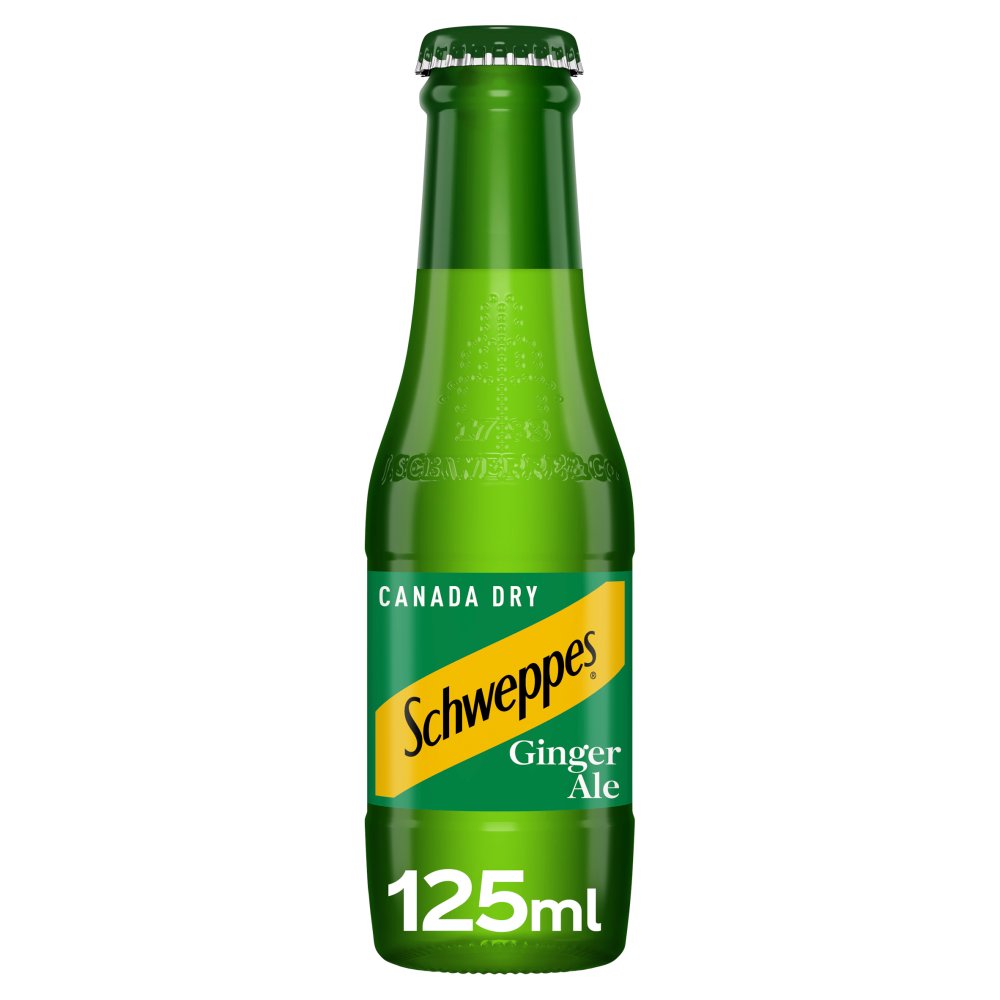 Schweppes Canada Dry Ginger Ale 24x125ml-Soft Drink-Fountainhall Wines