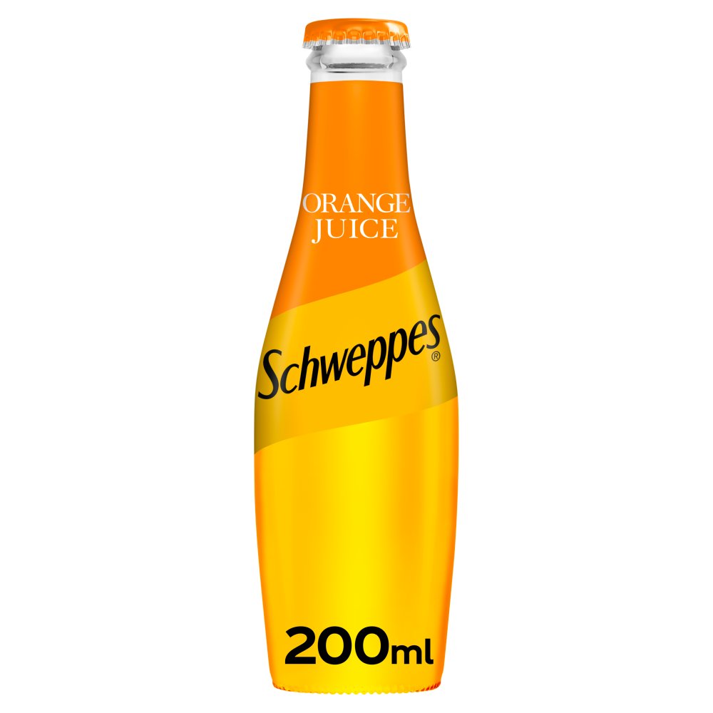 Schweppes Orange Juice 24x200ml-Soft Drink-Fountainhall Wines