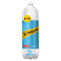 Schweppes Slimline Lemonade 2 Litre (Price Marked £1.75)-Soft Drink-Fountainhall Wines