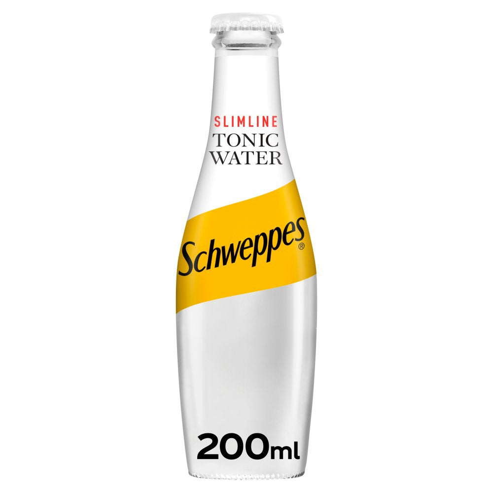Schweppes Slimline Tonic Water 24x200ml-Soft Drink-Fountainhall Wines