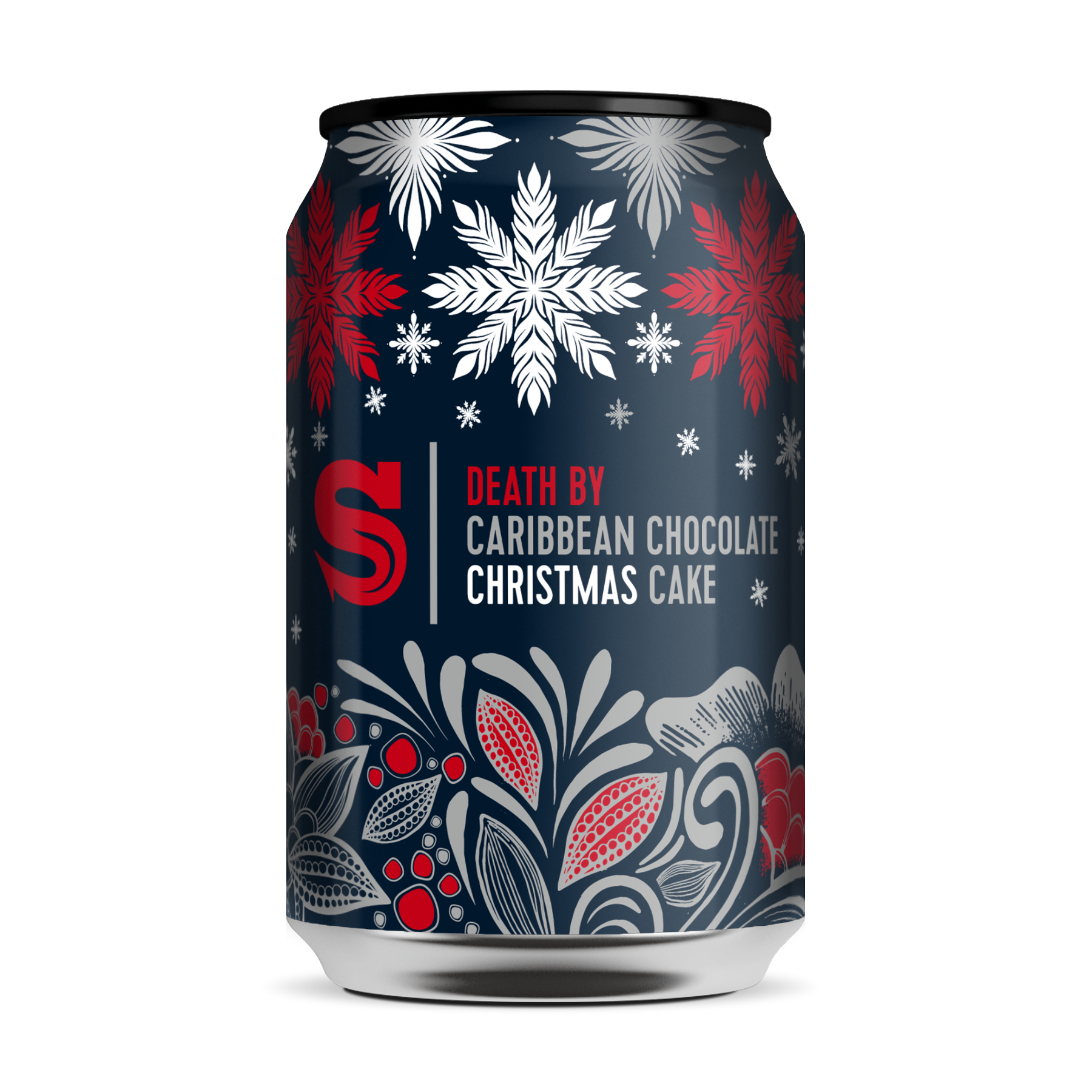 Siren Death By Caribbean Christmas Cake 330ml Can-World Beer-5060433639746-Fountainhall Wines