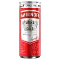 Smirnoff & Cola (Price Marked £2.19) 250ml-RTD's (Ready To Drink)-Fountainhall Wines